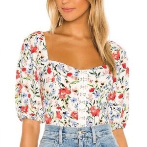 ASTR the Label Floral Top
